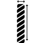 adjustable length (50cm, od 0.7cm)